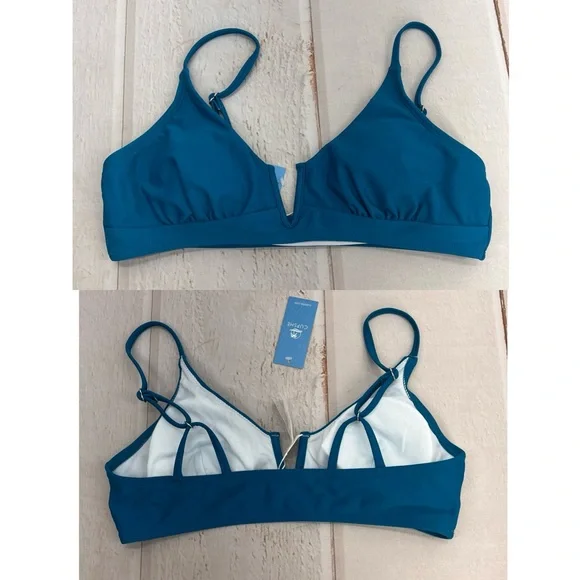 NWT Swimsuit‎ Bikini Top  V-Wire Bralette SIZE M - Picture 17 of 17